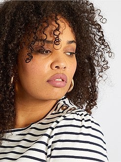 T-shirt estilo marinheiro - Kiabi