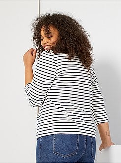 T-shirt estilo marinheiro - Kiabi