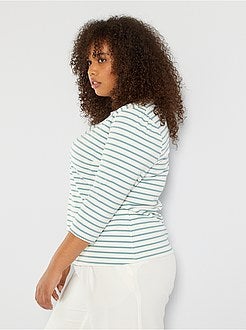 T-shirt estilo marinheiro - Kiabi