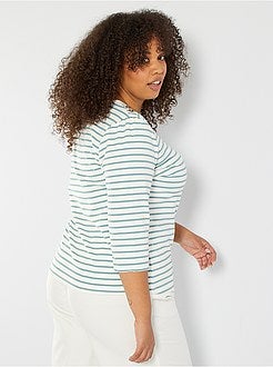 T-shirt estilo marinheiro - Kiabi