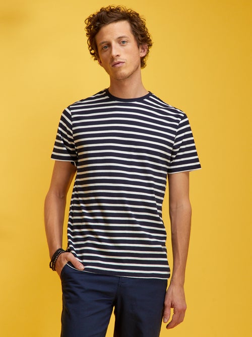 T-shirt estilo marinheiro - Kiabi