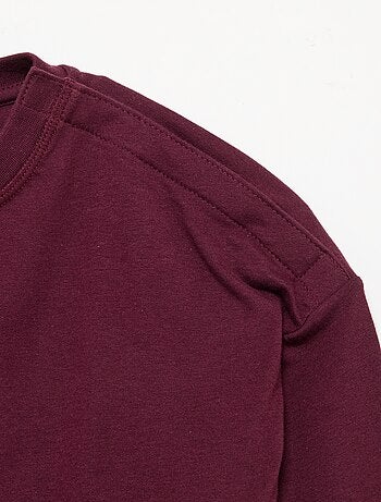 T-shirt estilo marinheiro com velcro no ombro - coleção fácil de vestir
