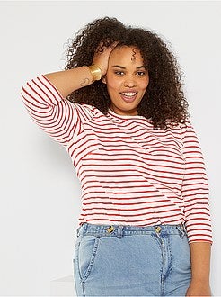 T-shirt estilo marinheiro - Kiabi