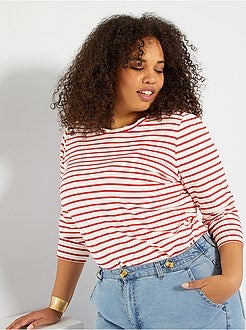 T-shirt estilo marinheiro - Kiabi