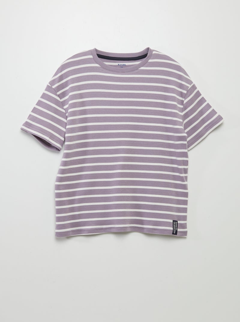 T-shirt estilo marinheiro VIOLETA - Kiabi
