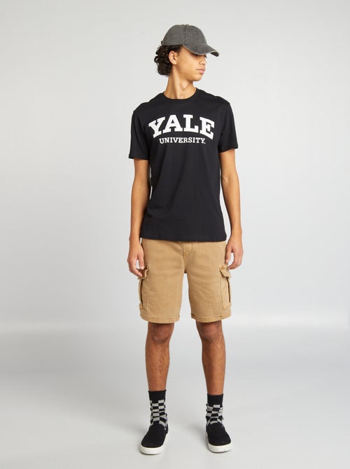 T-shirt estilo universitário 'Yale' - Kiabi