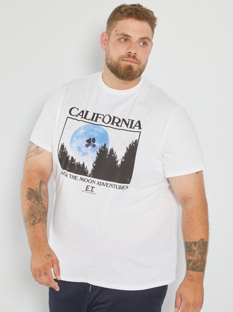 T-shirt 'E.T.' em jersey BRANCO - Kiabi