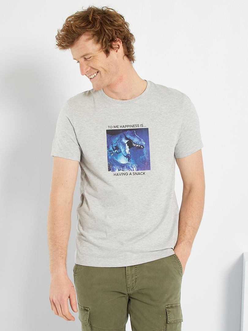 T-shirt 'E.T., o extraterrestre' CINZA - Kiabi
