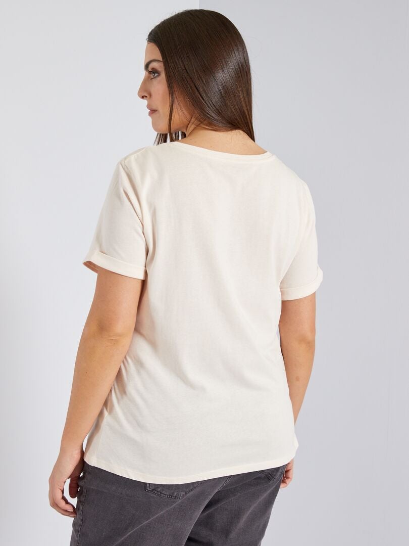 T-shirt EVJF com mensagem ROSA - Kiabi