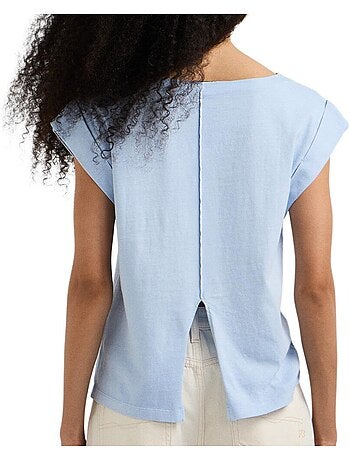 T-shirt rosa cayetana pepe jeans para mulher