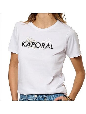 T-shirt Feminina Branca Kaporal Eloae