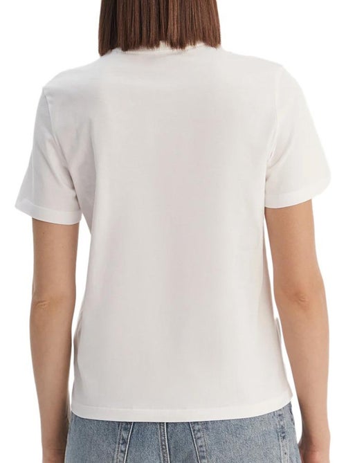 T-Shirt Feminina Calvin Klein Jeans Monogram Branca - Kiabi T-Shirt Feminina Calvin Klein Jeans Monogram Branca - Kiabi