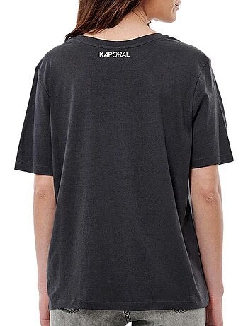 T-shirt Feminina Cinzenta Kaporal Loui