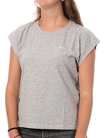T-shirt feminina vermelha pepe jeans bloom