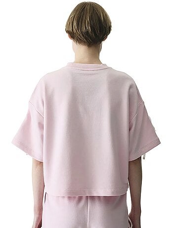 T-shirt feminina com detalhe de laço penti