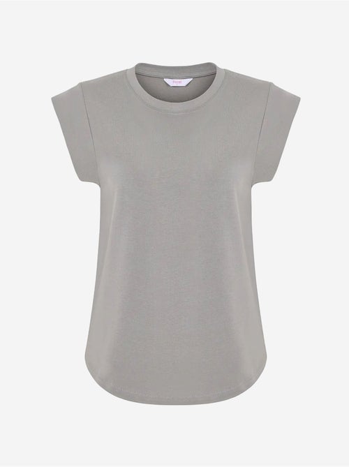 T-shirt feminina curvy penti - Kiabi T-shirt feminina curvy penti - Kiabi