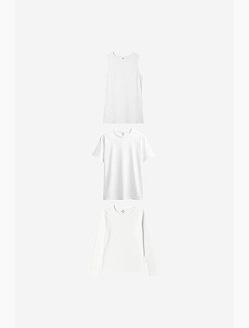 T-shirt feminina de algodão e elastano tommy