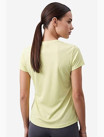 T-shirt feminina de poliéster e elastano tommy