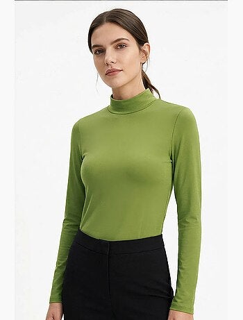 T-shirt feminina de poliéster tommy