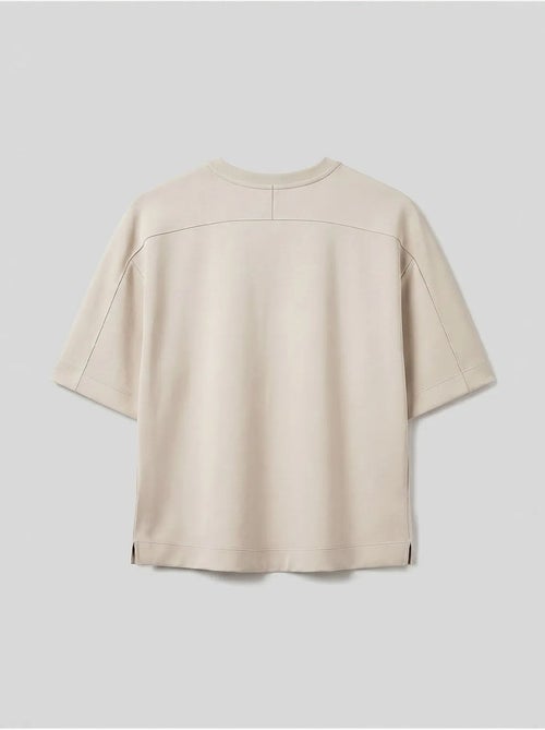 T-shirt feminina em mistura de viscose tommy - Kiabi T-shirt feminina em mistura de viscose tommy - Kiabi