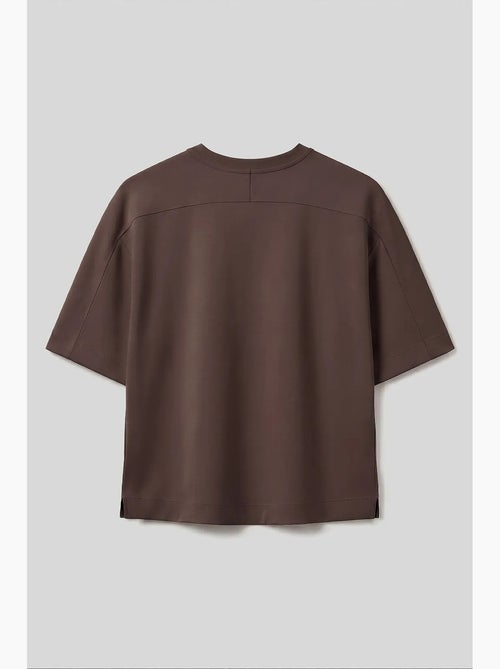 T-shirt feminina em mistura de viscose tommy - Kiabi T-shirt feminina em mistura de viscose tommy - Kiabi