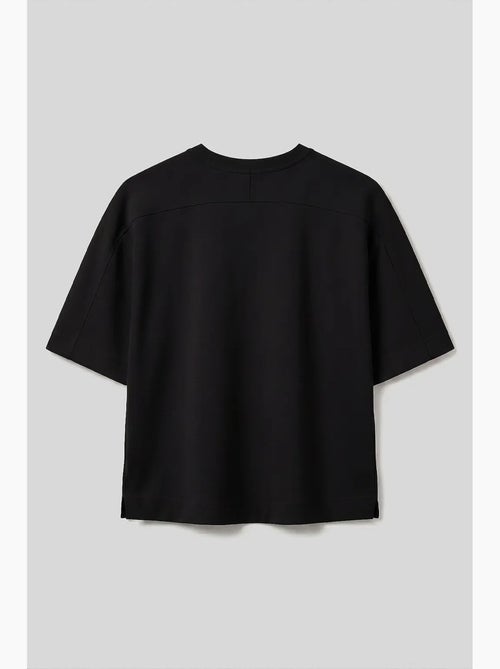 T-shirt feminina em mistura de viscose tommy - Kiabi T-shirt feminina em mistura de viscose tommy - Kiabi