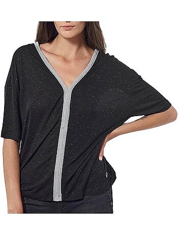 T-Shirt Feminina Kaporal Fanny Preto