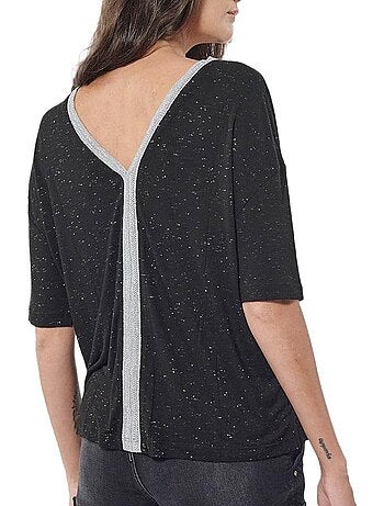 T-Shirt Feminina Kaporal Fanny Preto