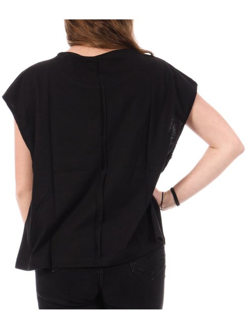 T-shirt Feminina Kaporal FEROL Preto - Kiabi T-shirt Feminina Kaporal FEROL Preto - Kiabi