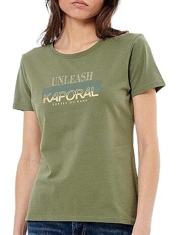 T-shirt Feminina Kaporal LORIE Verde