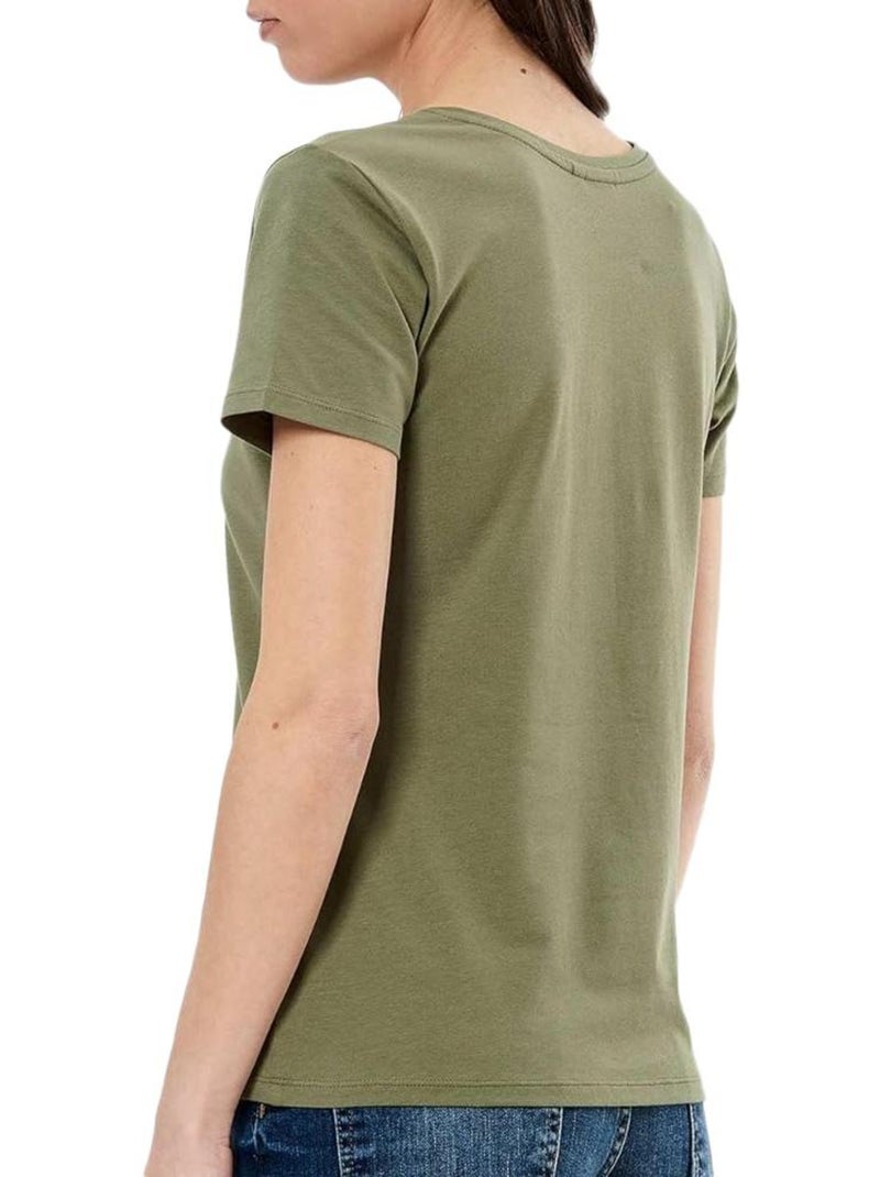 T-shirt Feminina Kaporal LORIE Verde Verde - Kiabi