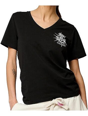 T-Shirt Feminina Kaporal VALM Preto