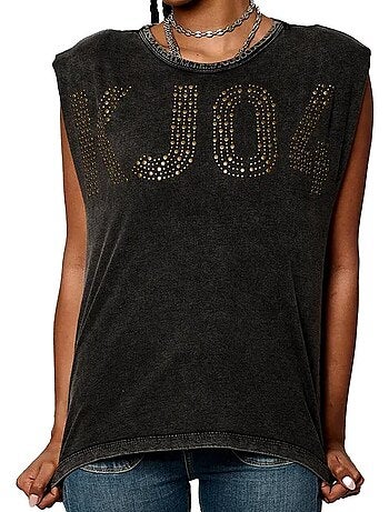 T-Shirt Feminina Kaporal VOLVE Carvão