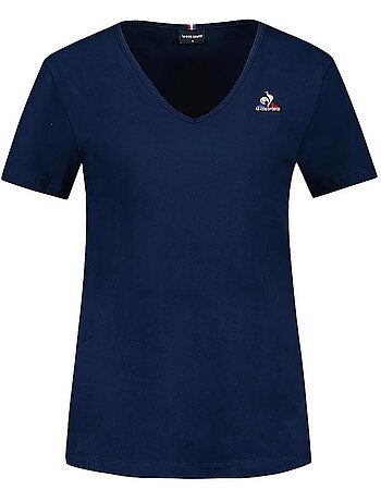 T-Shirt Feminina Le Coq Sportif N°1 Victory Azul Marinho