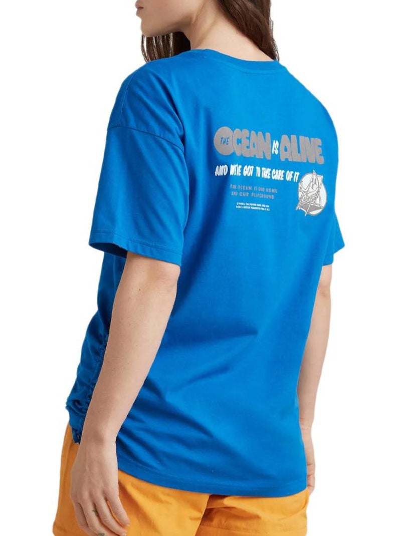 T-Shirt Feminina O'Neill Stream Azul Azul - Kiabi