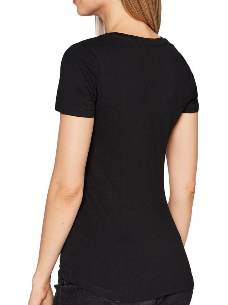 T-shirt Feminina Pepe Jeans New Virginia Preta Preto - Kiabi