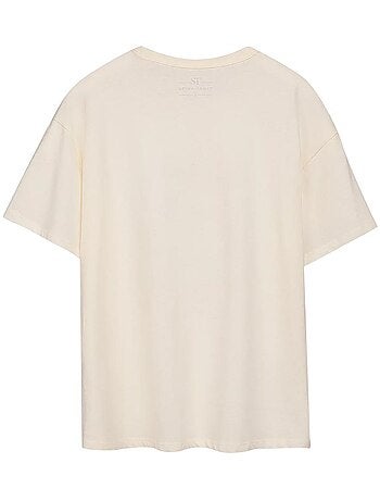 T-shirt feminina teddy smith harmony branco