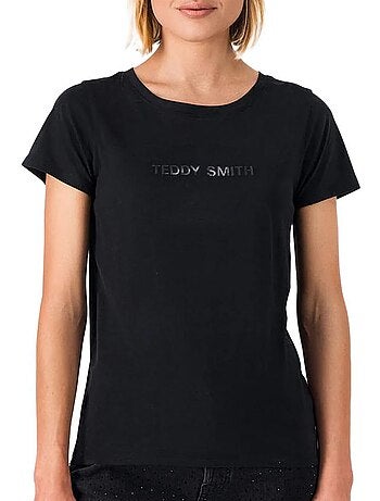 T-shirt Feminina Teddy Smith Ticia Preto