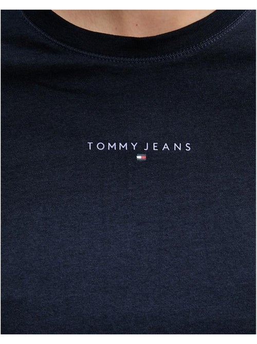 T-Shirt Feminina Tommy Hilfiger Linears Azul Marinho - Kiabi T-Shirt Feminina Tommy Hilfiger Linears Azul Marinho - Kiabi
