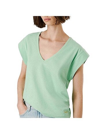 T-shirt Anabelle Pepe Jeans para Mulher em Cru