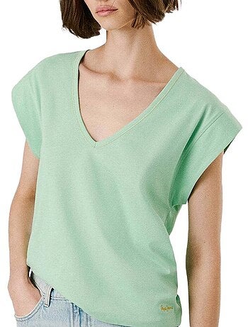 T-shirt Anabelle Pepe Jeans para Mulher em Cru
