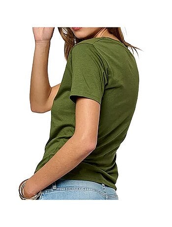 T-shirt feminina verde kaporal emele