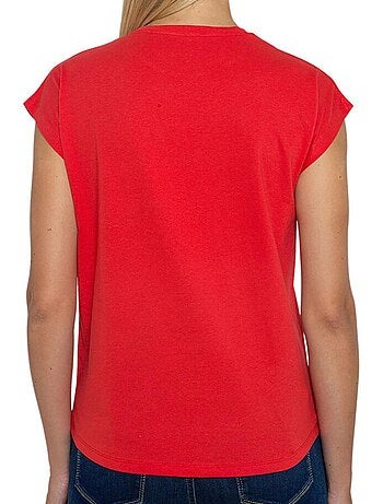 T-shirt Feminina Laranja Pepe Jeans Bloom