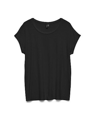 T-shirt Feminina Vero Moda Fosia Preta