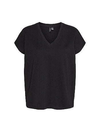 T-shirt Feminina Vero Moda Karin Ava Preto