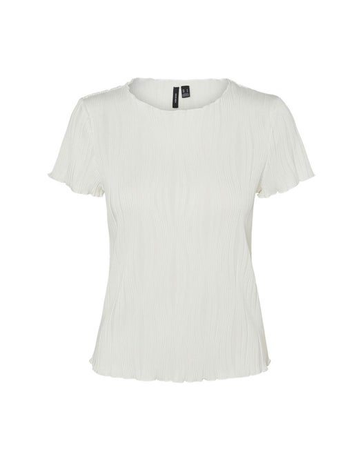 T-Shirt Feminina Vero Moda Masta Branca - Kiabi T-Shirt Feminina Vero Moda Masta Branca - Kiabi