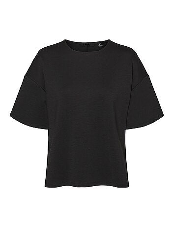 T-Shirt Feminina Vero Moda Sallie Preta