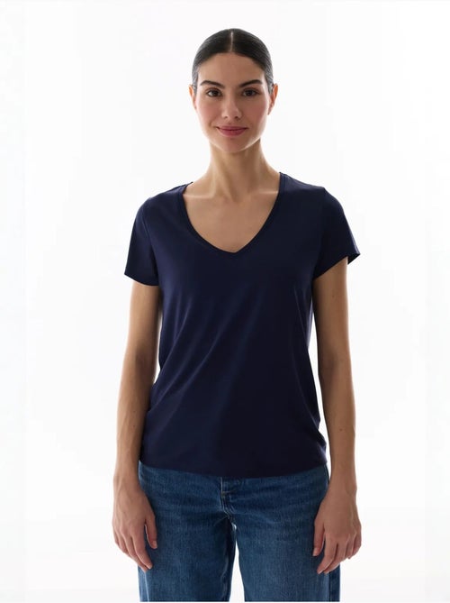 T-shirt feminino em modal penti - Kiabi T-shirt feminino em modal penti - Kiabi
