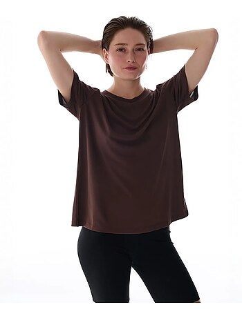 T-shirt feminino gola redonda penti