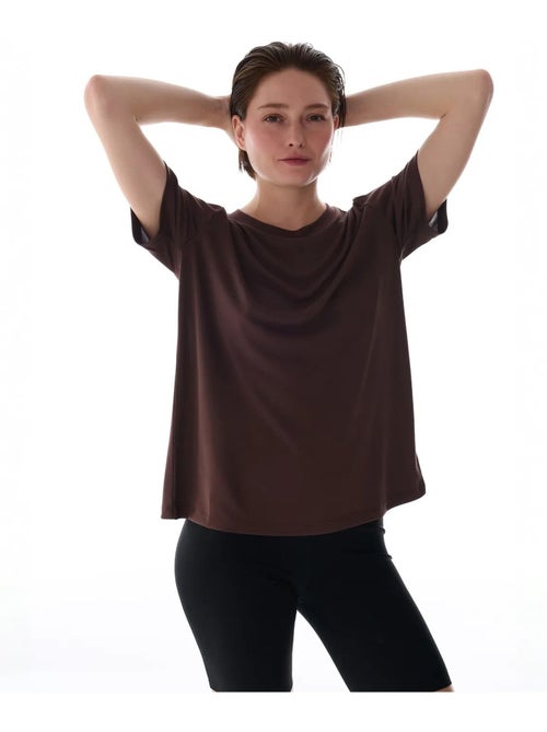 T-shirt feminino gola redonda penti - Kiabi T-shirt feminino gola redonda penti - Kiabi